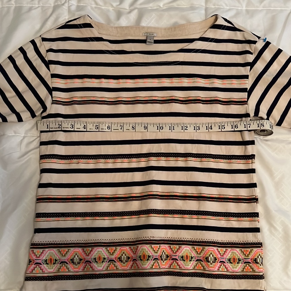 J crew - striped blouse - Picture 5 of 6